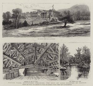 Tatton Park, Knutsford, Cheshire, the Seat of Lord Egerton of Tatton by Henry William Brewer